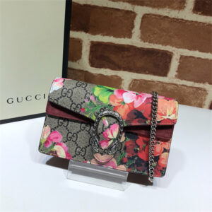 Gu.cci Dionysus Super Mini Bag With Flower Printing 476432
