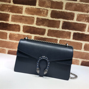 Gu.cci Dionysus small shoulder bag Navy Leather 400249