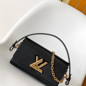 L.V Twist West Handbag Epi grained cowhide leather Black M24549