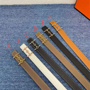 Hermes Reversible Belt 25MM Epsom Leather Gold/Silver Tone Hardware Colors Options