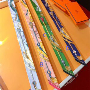 Hermes Twilly 100% Silk 37831