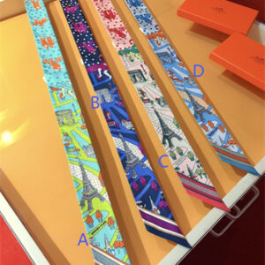 Hermes Twilly 100% Silk 37840