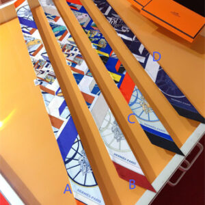 Hermes Twilly 100% Silk 37842