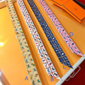 Hermes Twilly 100% Silk 37846