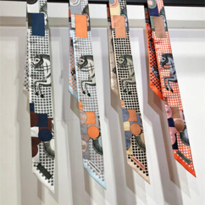 Hermes Twilly 100% Silk 37848