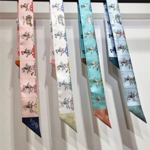 Hermes Twilly 100% Silk 37851