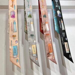 Hermes Twilly 100% Silk 37853