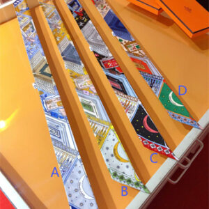 Hermes Twilly 100% Silk 37854