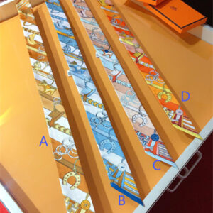 Hermes Twilly 100% Silk 37856