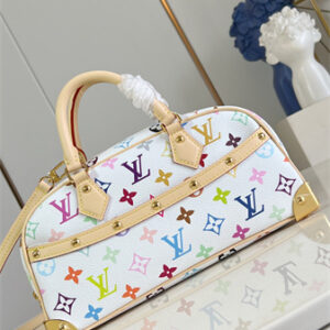 LV x TM Handbag East West Multicolor Monogram Canvas White M13084