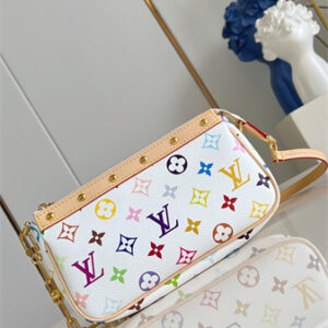 LV x TM Pochette Accessoires Multicolor Monogram Canvas White M13404