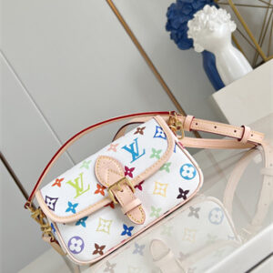 LV X TM Nano Diane Multicolor Monogram Canvas White M14194