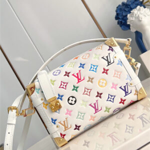 LV x TM  Side Trunk MM Multicolor Monogram Canvas White M14046