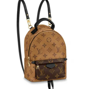 L.V Palm Spring Mini Backpack Reverse Monogram Coated Canvas M44872 TOP