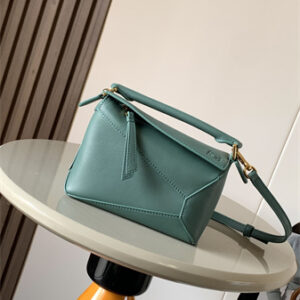 Loewe Mini Puzzle Bag In Classic Calfskin