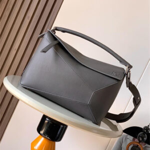 Loewe Puzzle Bag In Soft Grained Calfskin