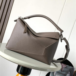 Loewe Puzzle Bag In Soft Grained Calfskin