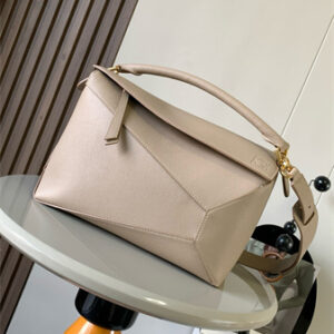 Loewe Puzzle Bag In Soft Grained Calfskin