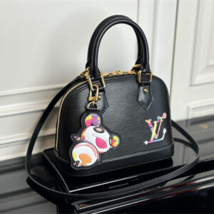 LV x TM Alma BB Epi Leather Black M13670