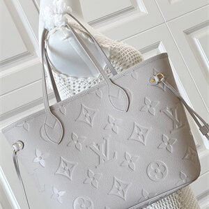 L.V Neverful MM Monogram Empreinte Brume M13758