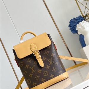 L.V Soho Mini Backpack Coated canvas & Cowhide-leather M14651