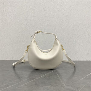 Celine Teen Lulu IN SUPPLE GRAINED CALFSKIN In Rice Color