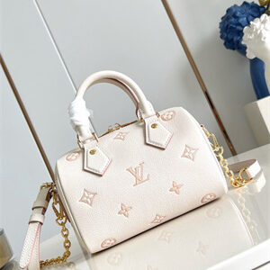 L.V Speedy Bandoulière 20 Monogram Empreinte Leather Eden M14291