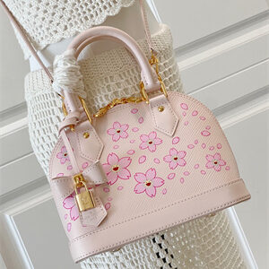LV x TM Alma BB Epi Leather Pink M13104