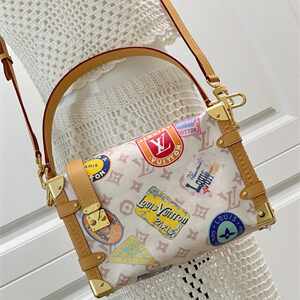 L.V SIDE TRUNK MM Monogram Dune coated canvas  M14606