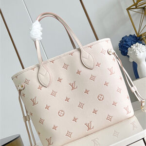 L.V Neverful MM Monogram Empreinte Leather Eden M14285