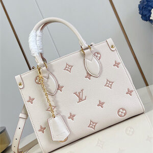 L.V ONTHEGO PM Monogram Empreinte Leather Eden M14403