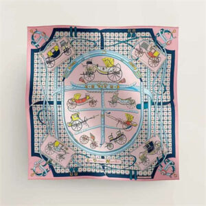 Hermes Square Silk Scarf 38547
