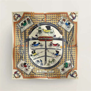 Hermes Square Silk Scarf 38548