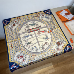 Hermes Square Silk Scarf 38549
