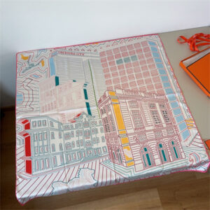 Hermes Square Silk Scarf 38560