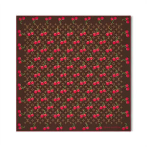 LV Square Silk Scarf 38567