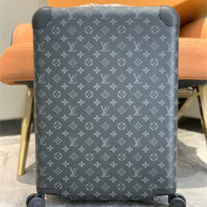 L.V Suitcase  luggage Monogram Eclipse Canvas & Calfskin