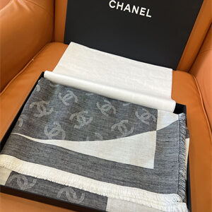 Chanel Wool/Cashmere/Silk Scarf/Shawl 38933