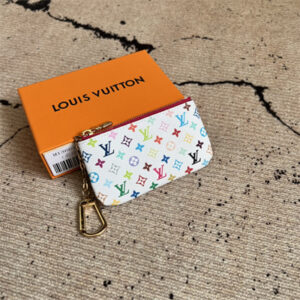 LV X TM Key Pouch Monogram Canvas white Colorful M13664