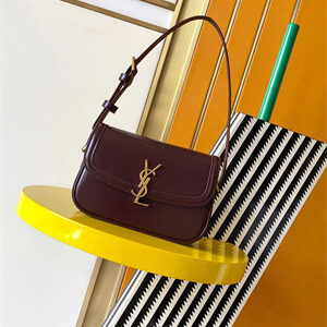 Y.S.L SOLFERINO Mini IN BOX SAINT LAURENT ROUGE CABERNET Color