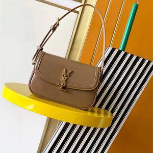 Y.S.L SOLFERINO Mini IN BOX SAINT LAURENT Lt Hazelnut Color