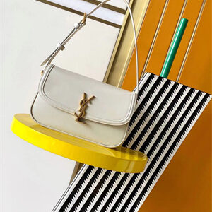 Y.S.L SOLFERINO Small IN BOX SAINT LAURENT White Color