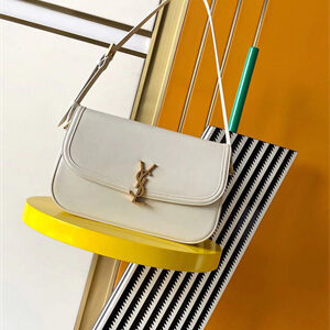 Y.S.L SOLFERINO MEDIUM IN BOX SAINT LAURENT White Color