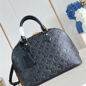 LV Alma PM Monogram Empreinte Calfskin leather Black M26489