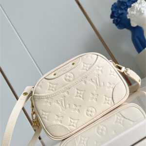 LV Tiny Camera Bag Monogram Empreinte Calfskin leather Cream M26509
