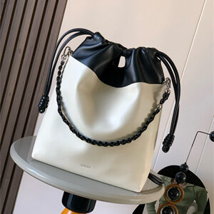 Loewe Flamenco purse tote in mellow nappa lambskin