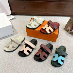 Hermes Men&Women Chypre Sandal In Calfskin 6color options 39498