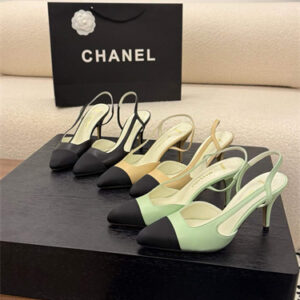 Chanel Slingback Pump High Heel 3color options 39508