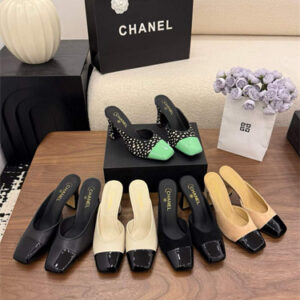 Chanel Mules High Heel 5color options 39509