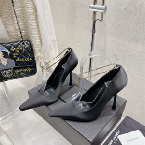 YSL Pump High Heel 100MM Black 39517